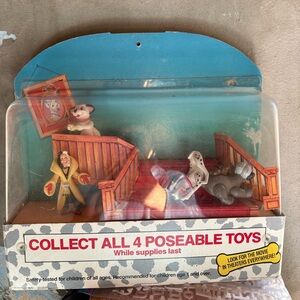 1991 Mcdonald’s 101 Dalmatians Happy Meal Toy Display